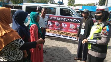 Personil Satgas 1 Preemtif Ops Keselamatan Toba 2022 Polres Tebing Tinggi pada hari Kamis (03/03/2022)