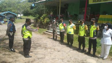 Situasi di Pos Yan BTN Desa Buluh Duri Kecamatan Sipispis Wilayah Hukum PolresTebingTinggi dengan Live Report, pada Kamis (05/05/2022)