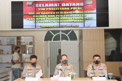 berita Pusat Penelitian dan Pengembangan (Puslitbang) Polri, berita polresta tanjungpinang, berita tanjungpinang, berita mabes polri