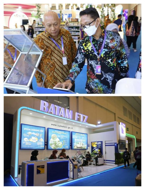 Anggota Bidang Administrasi dan Keuangan BP Batam, Wahjoe Triwidijo Koentjoro saat ikut serta dalam pameran Trade Expo Indonesia (TEI) ke 37 tahun 2022 di Indonesia Convention Center (ICE) BSD, Jakarta, Rabu, (19/10/2022).
